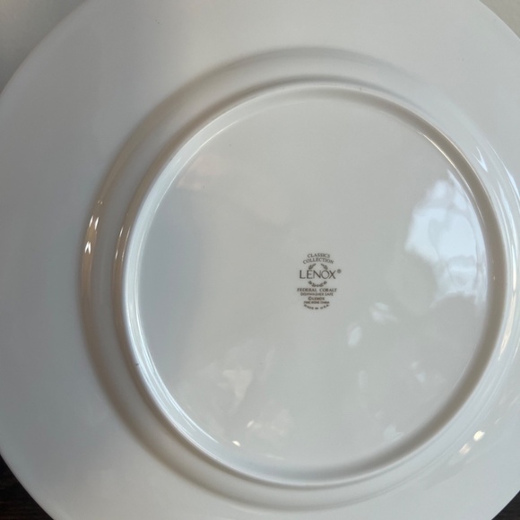 Vintage Lenox Federal Cobalt Blue & Gold Dinner Plate - Made in USA - 10.75" - Picture 10 of 11